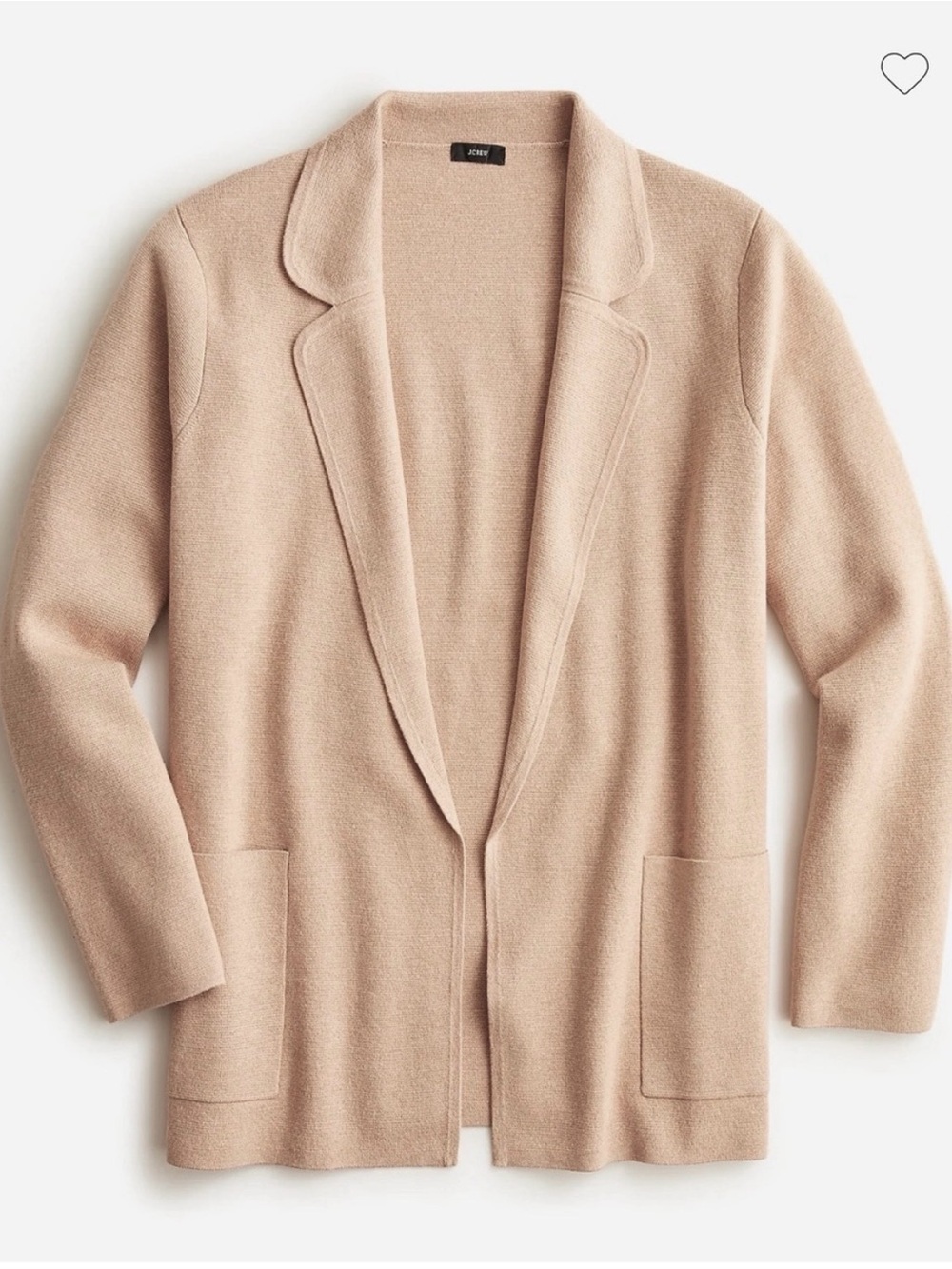 J. Crew Eloise Sweater Blazer